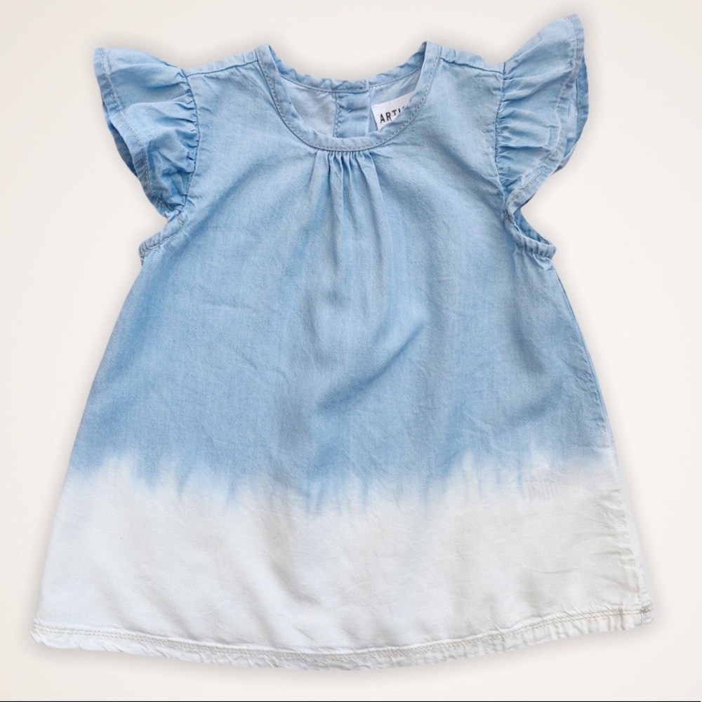 Artisan NY 9-12M Dip Dye Denim Tunic Dress